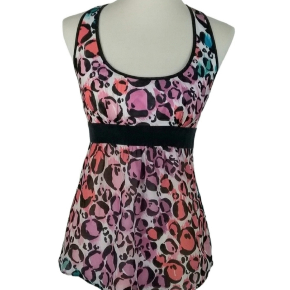 Trina Turk Blouse Women's Size 2 Silk Blend Sleeveless